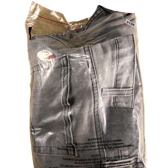 Rare Blank Tab Levis 541 Athletic Fit Stretch Jeans Color Faded Gray Size 38x34 - Picture 9 of 9